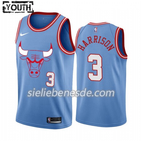 Kinder NBA Chicago Bulls Trikot Shaquille Harrison 3 Nike 2019-2020 City Edition Swingman